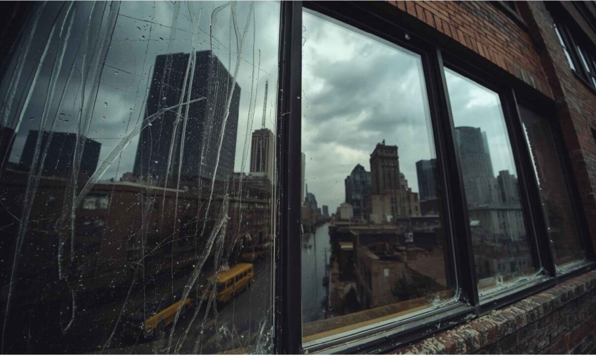 de ce raman urme pe geamuri